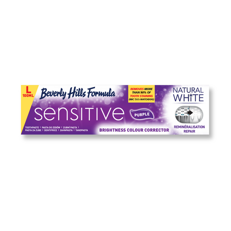 Natural White Sensitive Purple Toothpaste 100ml