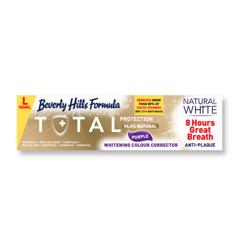 Natural White Total Protection Teeth Whitening Toothpaste 100ml