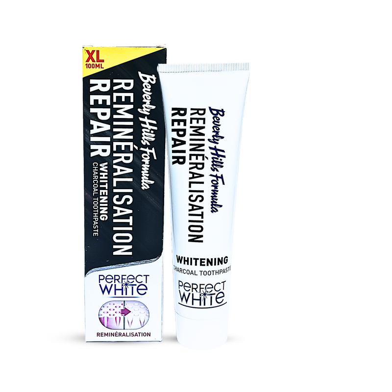 Perfect White Black Remineralisation Repair Whitening Toothpaste 100ml